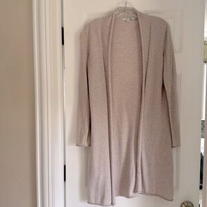 Boden Long Oatmeal Cardigan Size 8